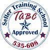 Official seal for TABC Approved Seller Training School 535-608
